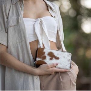 🆕 Pretty Patches Leather & Hairon Wallet